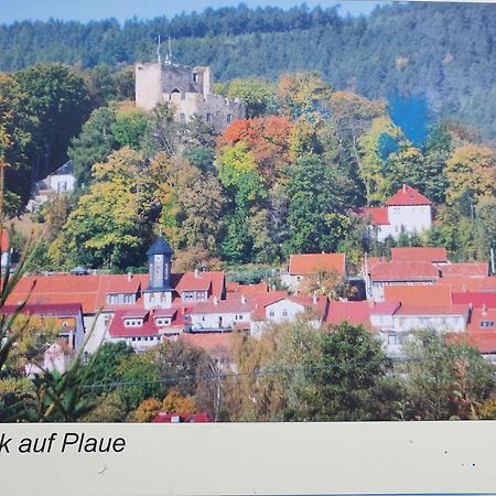 Ferienwohnung Burgblick Plaue  Екстер'єр фото